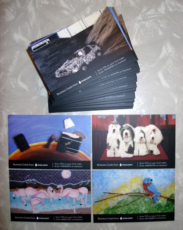 Beaded business cards MOO UK USA bead embroidery bead paintings mini art cards boston artist the lone beader Beaded business cards MOO UK USA bead embroidery bead paintings mini art cards boston artist the lone beader