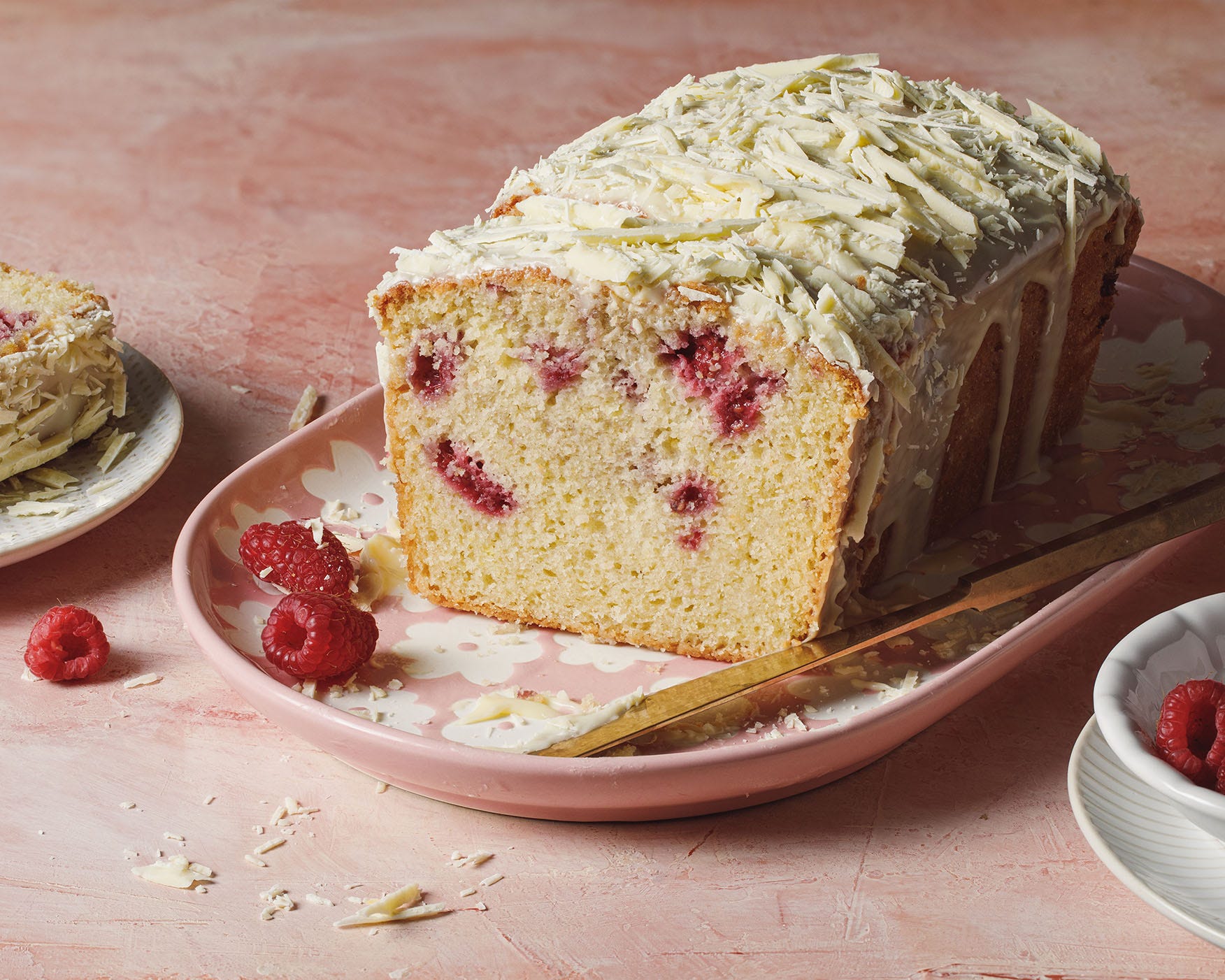 Raspberry White Chocolate Traveling Cake - by Tessa Huff