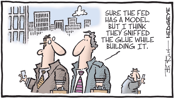Cartoon of the Day - 03.07.2025 FED models cartoon