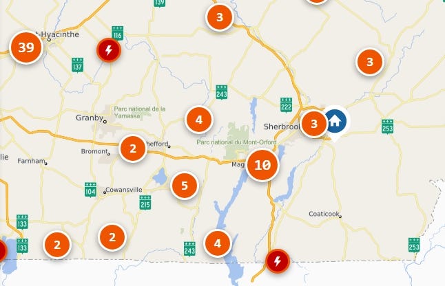 High winds knock out power across Quebec as crews mobilize
