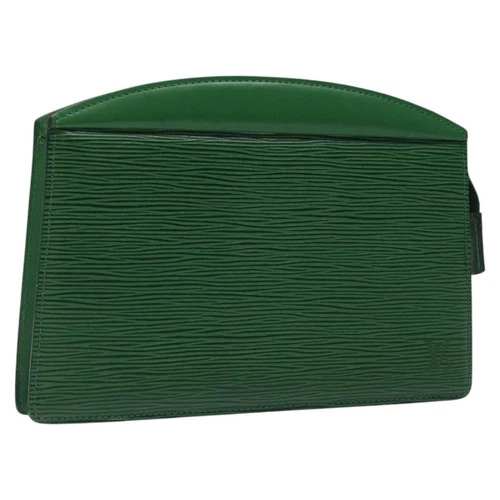 LOUIS VUITTON Epi Trousse Crete Pouch Green M48404 LV Auth ep8477 - Picture 1 of 18