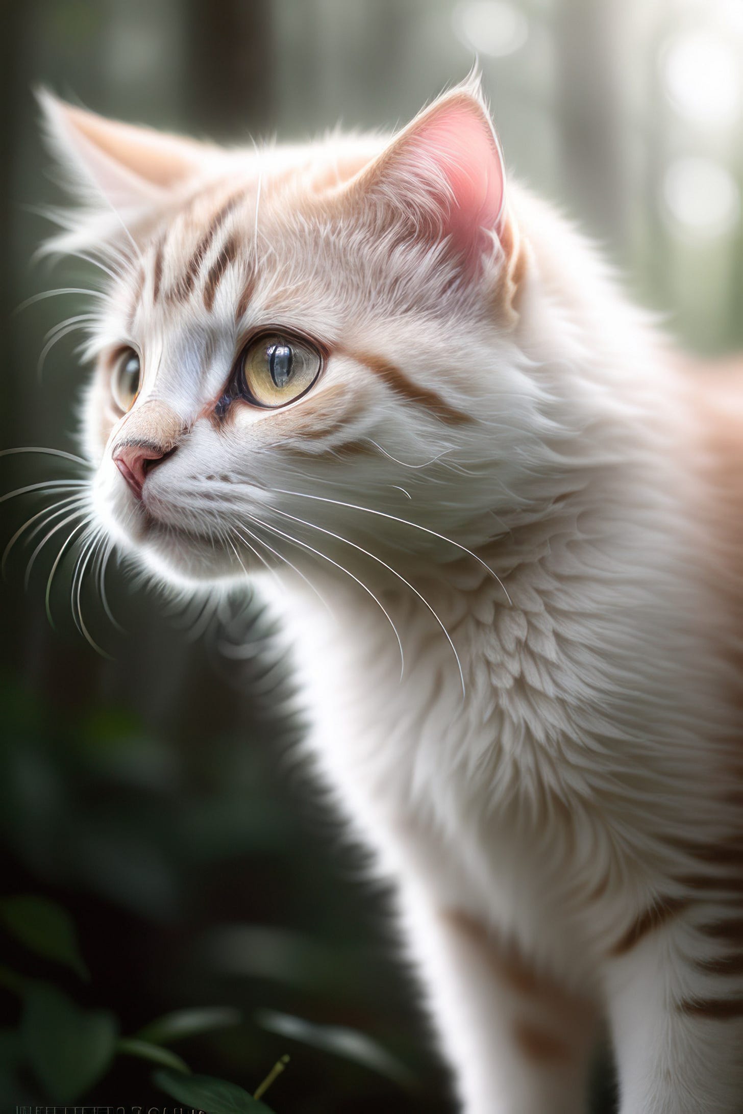 A cat image I generated using stable diffusion