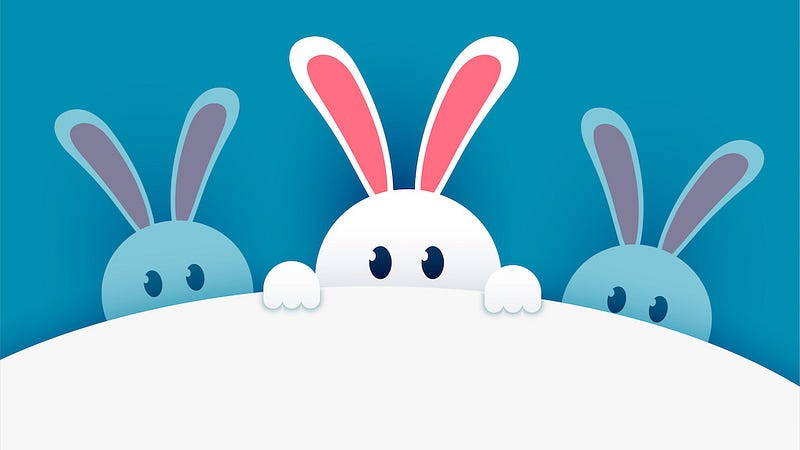 Easter bunnies