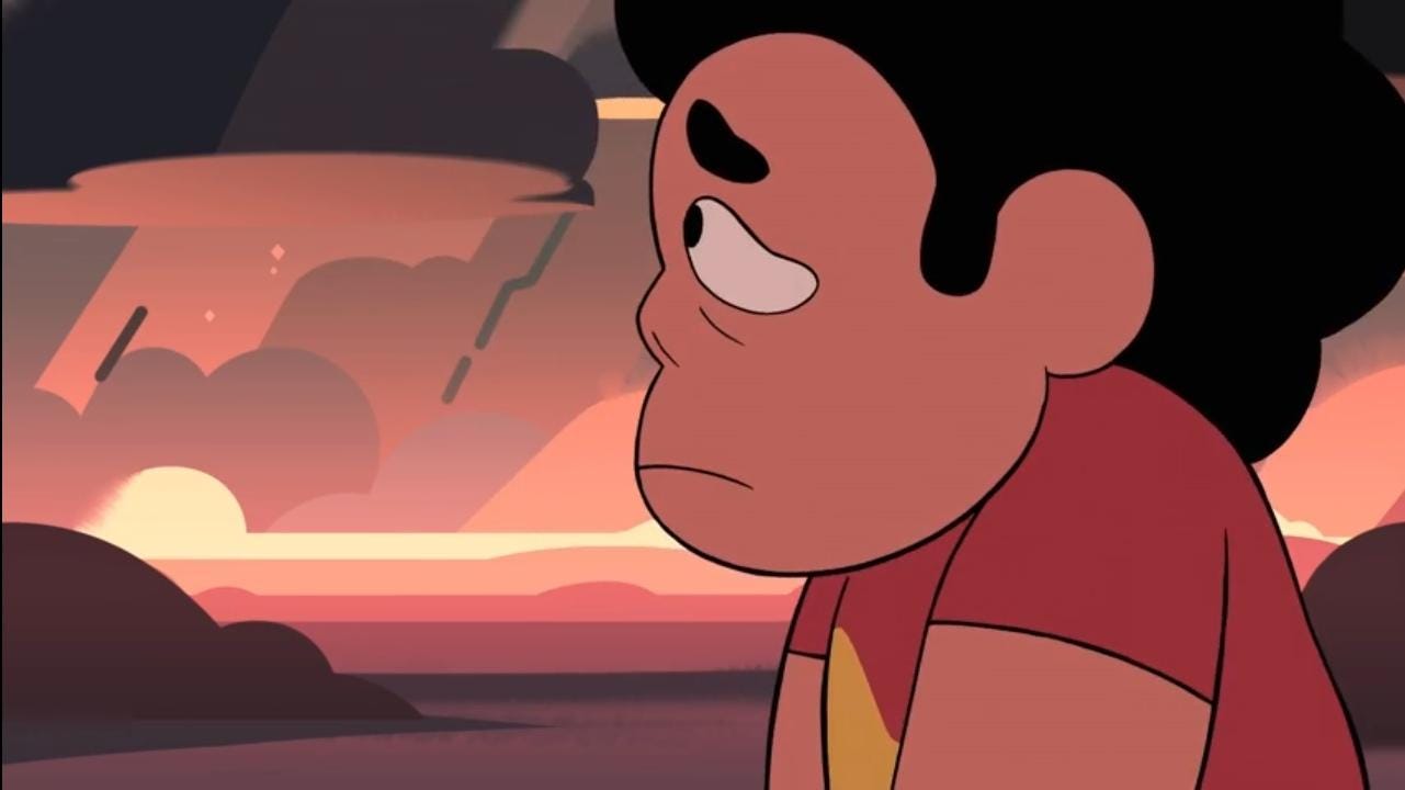 Steven looks REAL sad In this scene : r/stevenuniverse Steven looks REAL sad In this scene : r/stevenuniverse