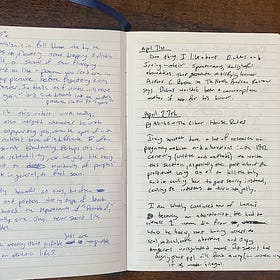 My 2-part system for writing about books I read