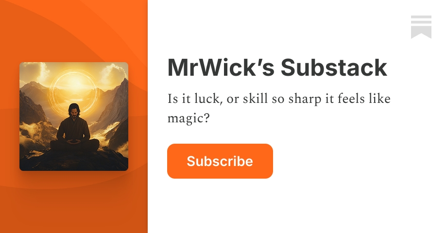 Stack Wick Morning Plan 04/25/25 - MrWick’s Substack