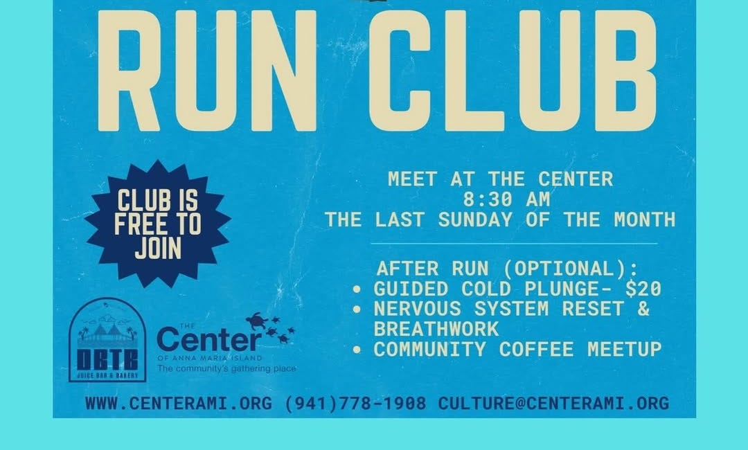 Community Run Club Launches at The Center on Anna Maria Island