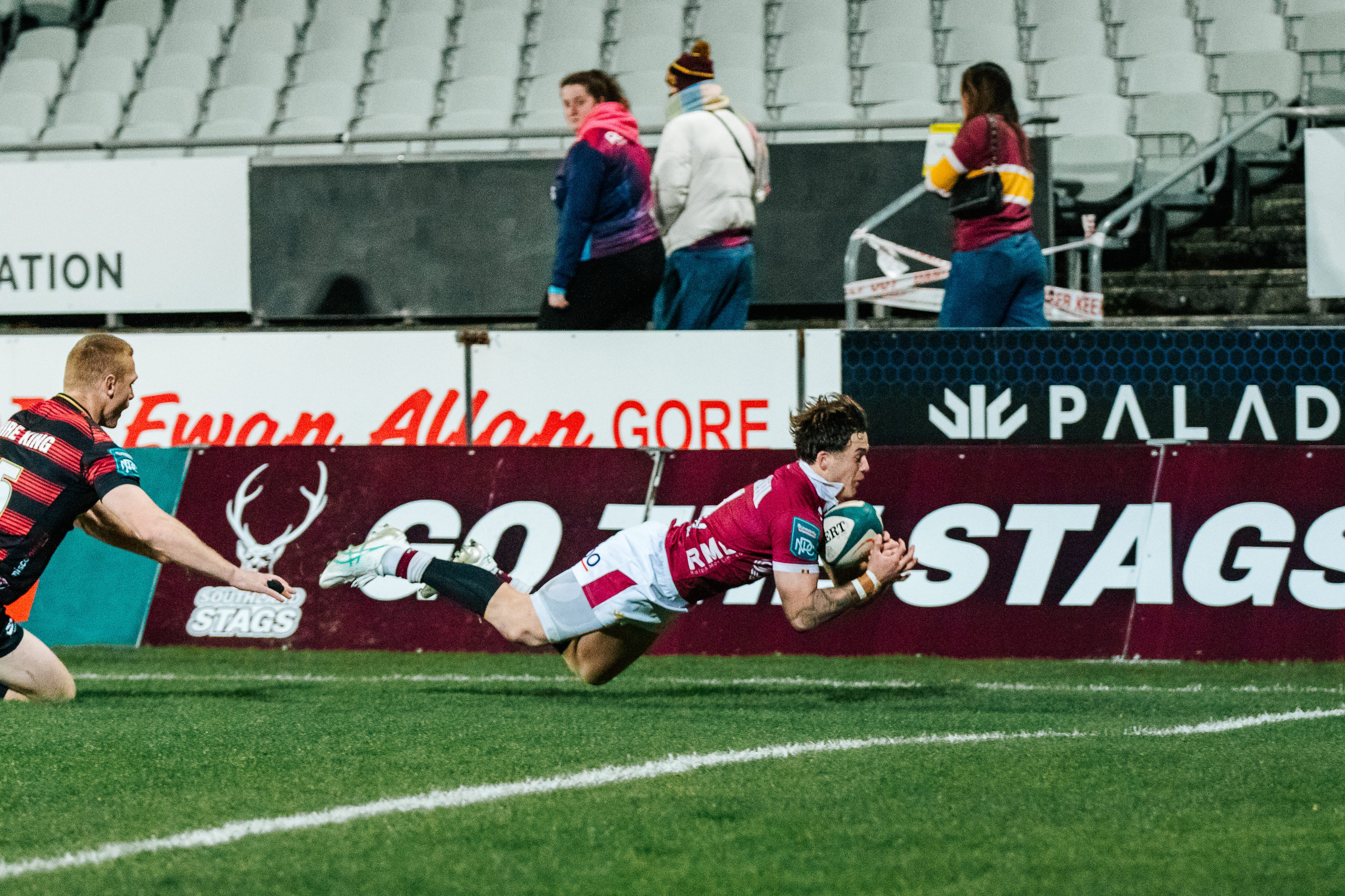 The night rugby won, but the Stags came up short