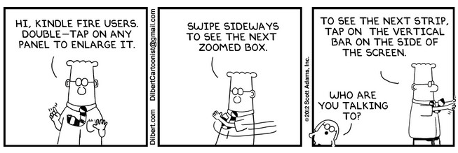 Doonesbury, Dilbert go digital with Kindle Fire anthologies – GeekWire