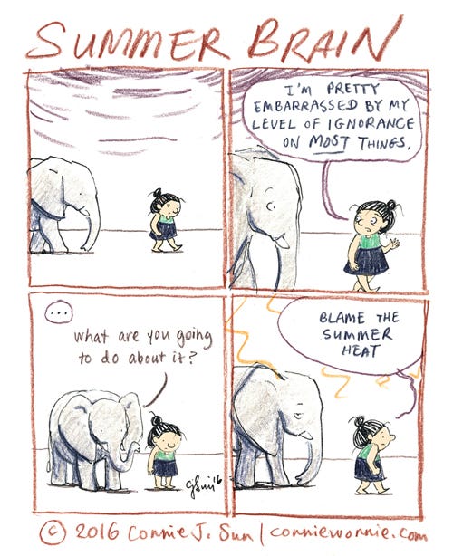 daily comic, sketchbook, drawing, connie sun, cartoonconnie