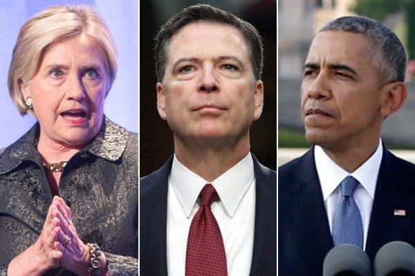 Comey: Obama, other Dems forgave me for Hillary’s election loss