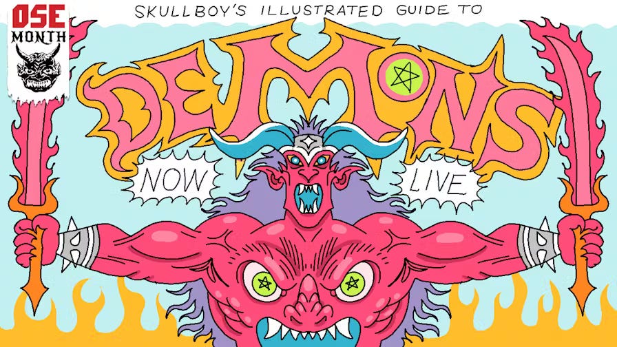 Skullboy's Illustrated Guide to Demons Skullboy's Illustrated Guide to Demons