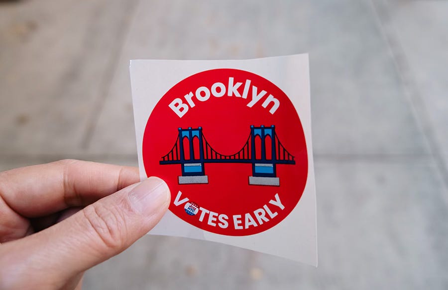 Brooklyn votes early