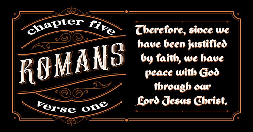 Romans 5:1 Romans 5:1