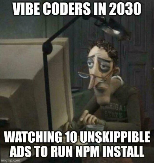 r/ProgrammerHumor - watchingVibeCodersInFutureIsScary r/ProgrammerHumor - watchingVibeCodersInFutureIsScary