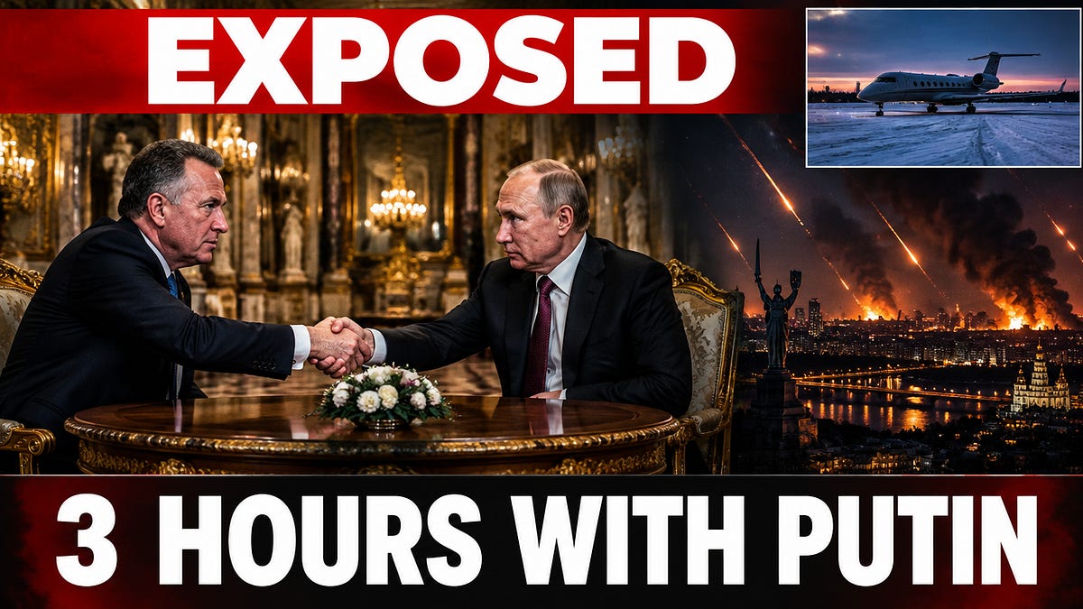 Stack Lev EXPOSED: What Really Happened in Witkoff's Three Hours With Putin