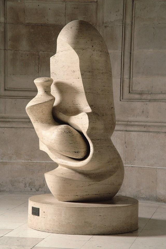 Mother and Child: Hood, by Henry Moore | St Paul's Cathedral