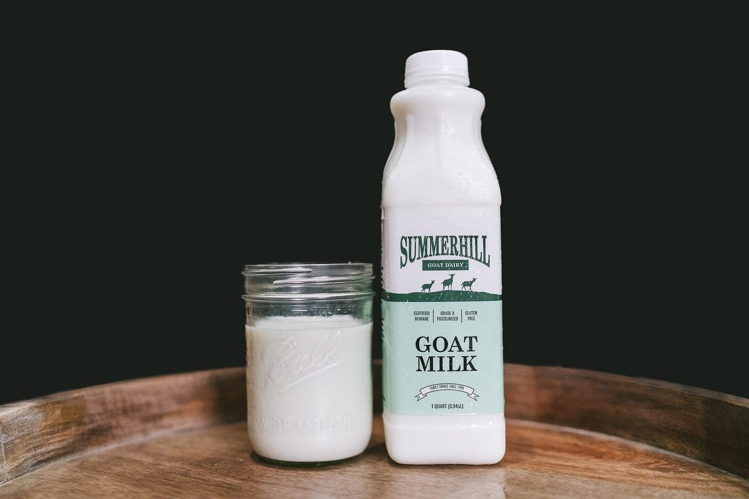 52oz Whole Natural Goat Milk | Summerhill Goat Dairy 52oz Whole Natural Goat Milk | Summerhill Goat Dairy