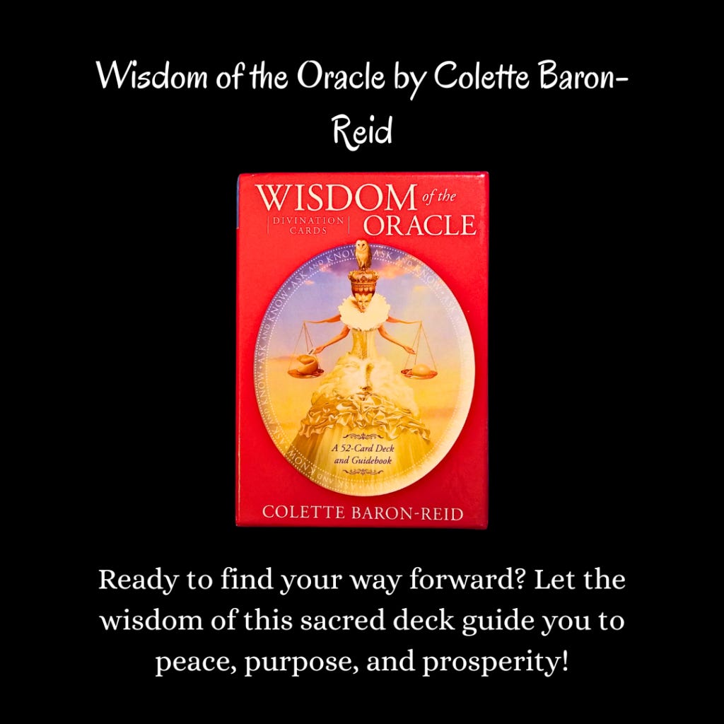 Wisdom of the Oracle Cards by Colette Baron-Reid SHARE