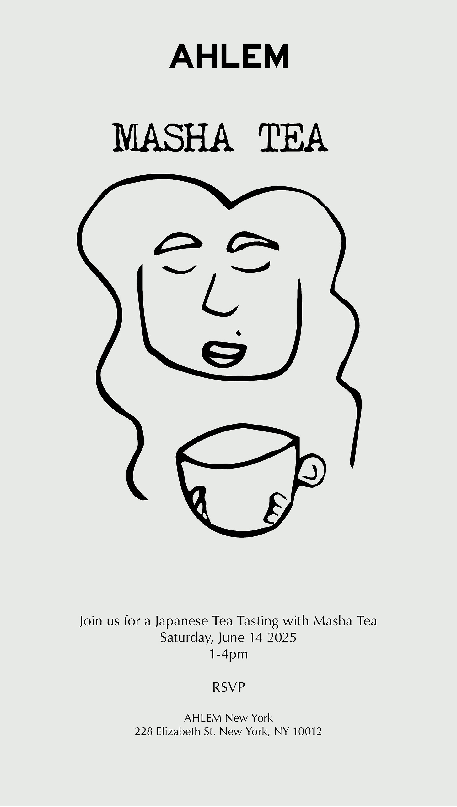 MASHA TEA JUNE 14 RSVP