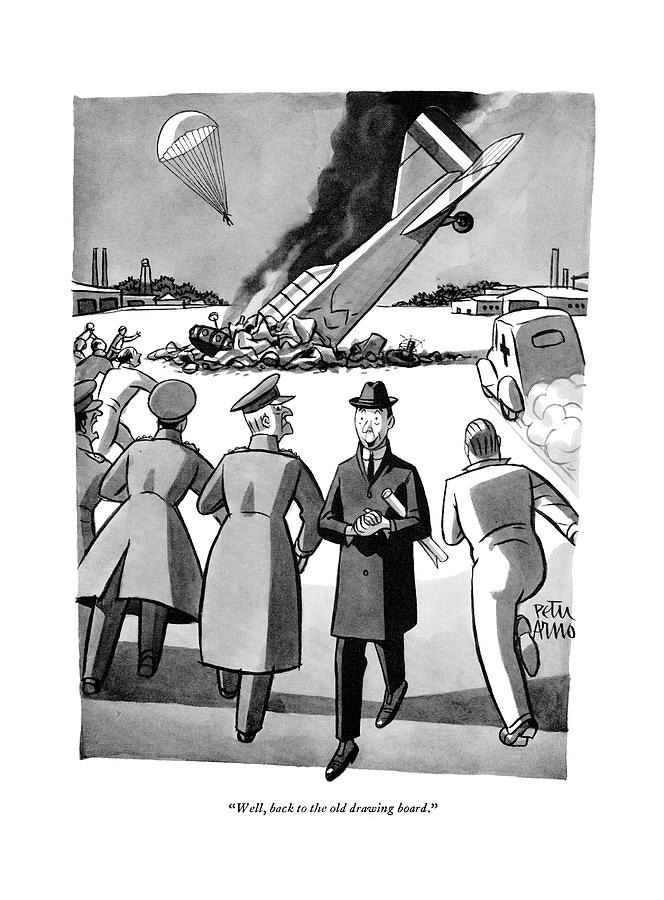 Image result for new yorker cartoon back to the drawing board