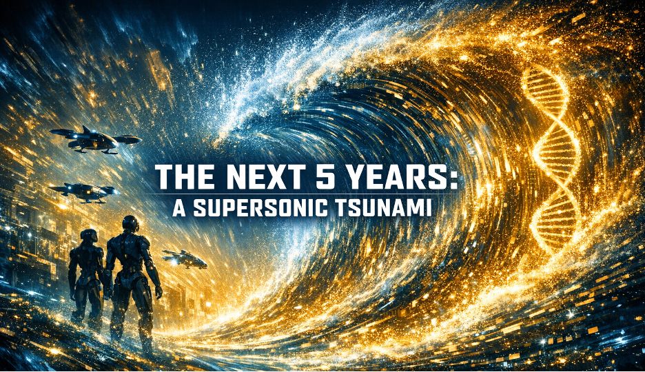 The Next 5 Years: A Supersonic Tsunami