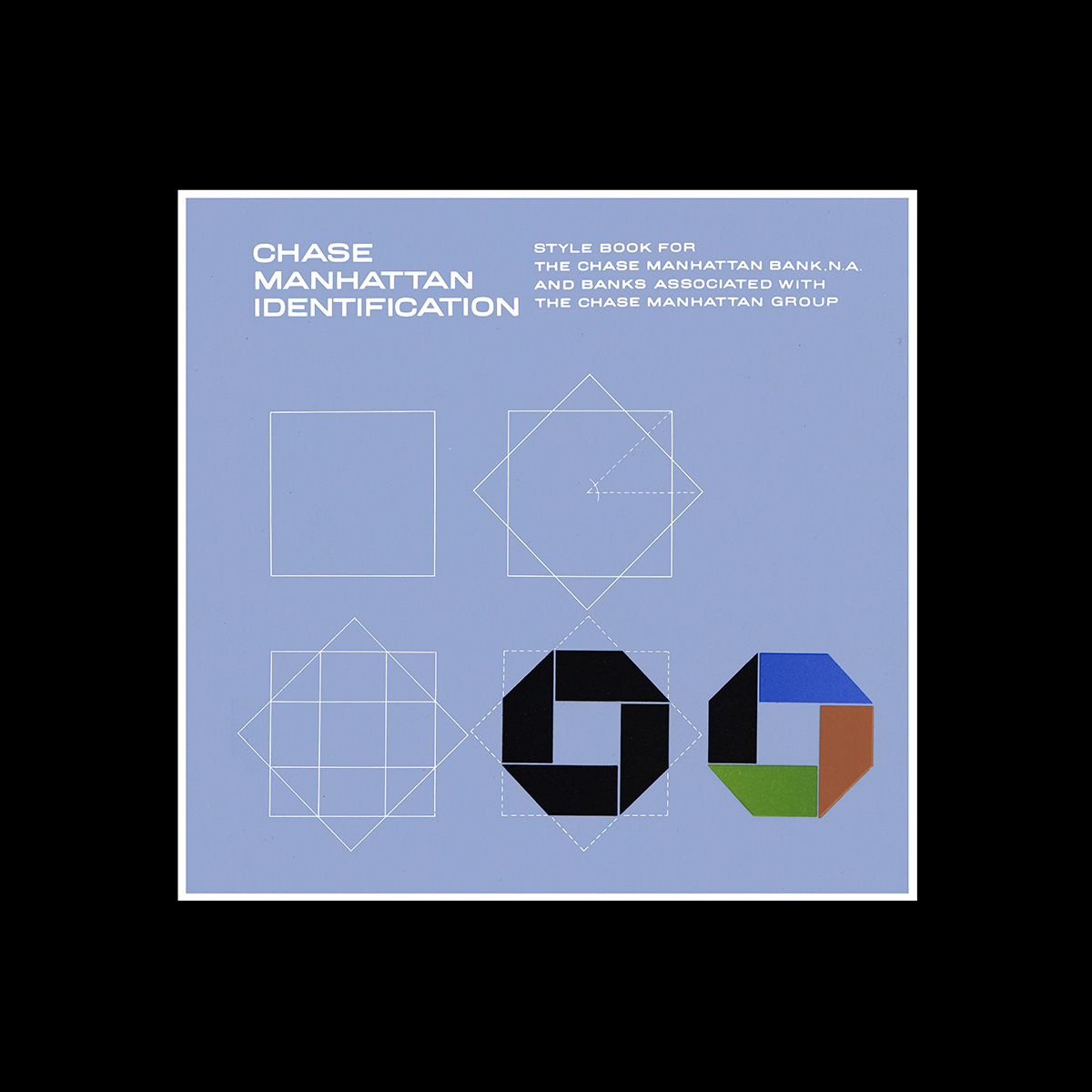 Brownjohn, Chermayeff & Geismar's 1960 logo for Chase Manhattan