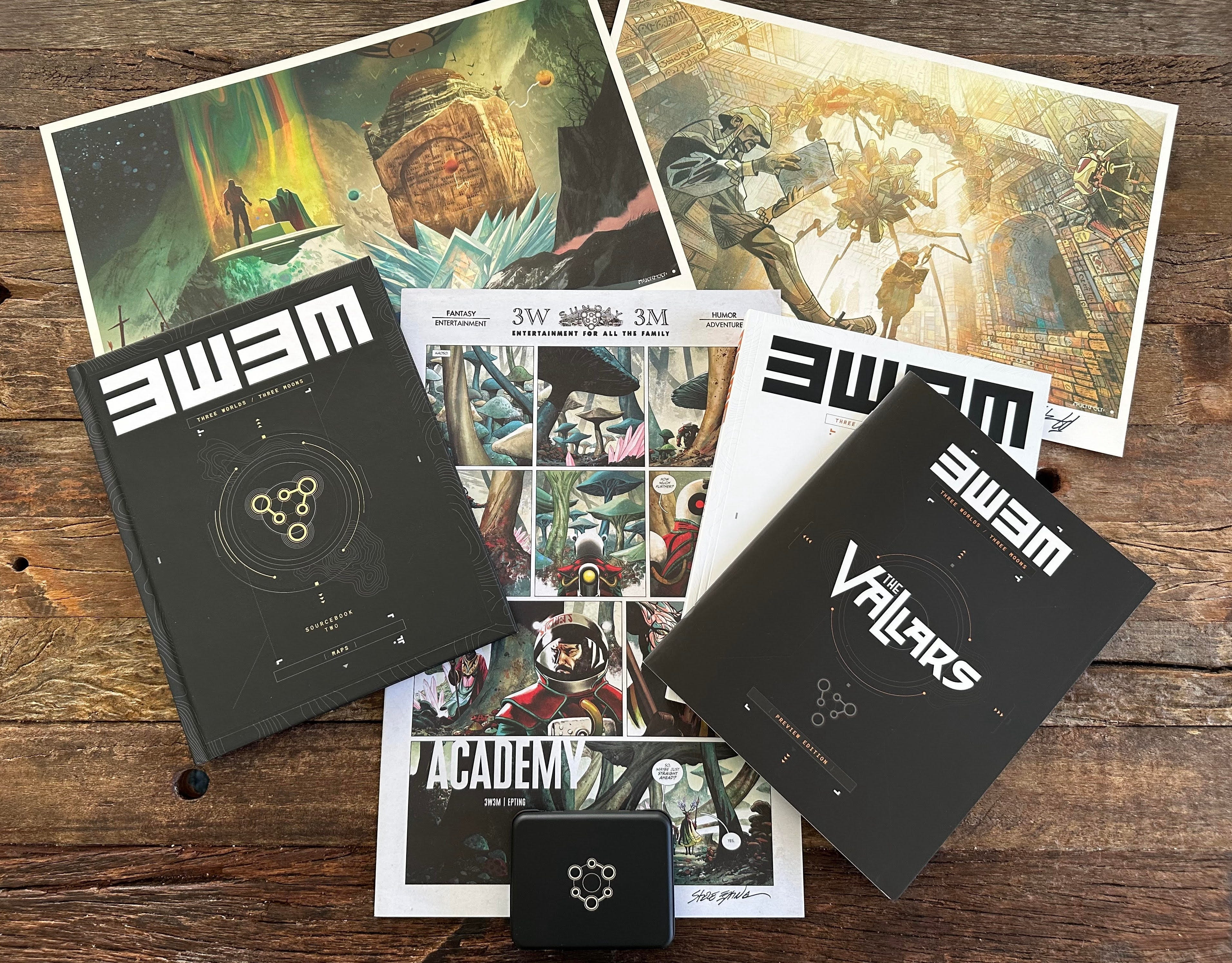 3W/3M/3Y] THE VALLARS Returns - 3 Worlds / 3 Moons