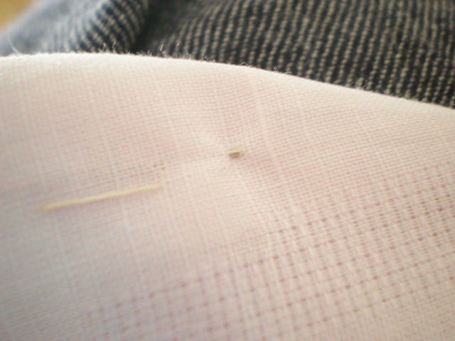 Yukata Stitching Close Up Yukata Stitching Close Up