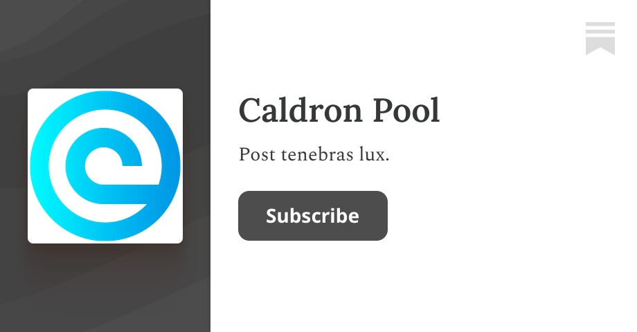 Caldron Pool | Substack