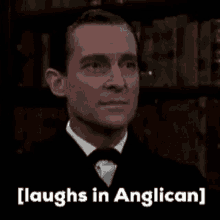 Laughs In Anglican Laughing GIF