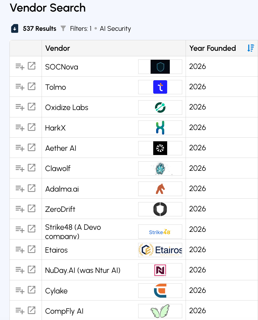 New AI Security Vendors to Watch in 2026