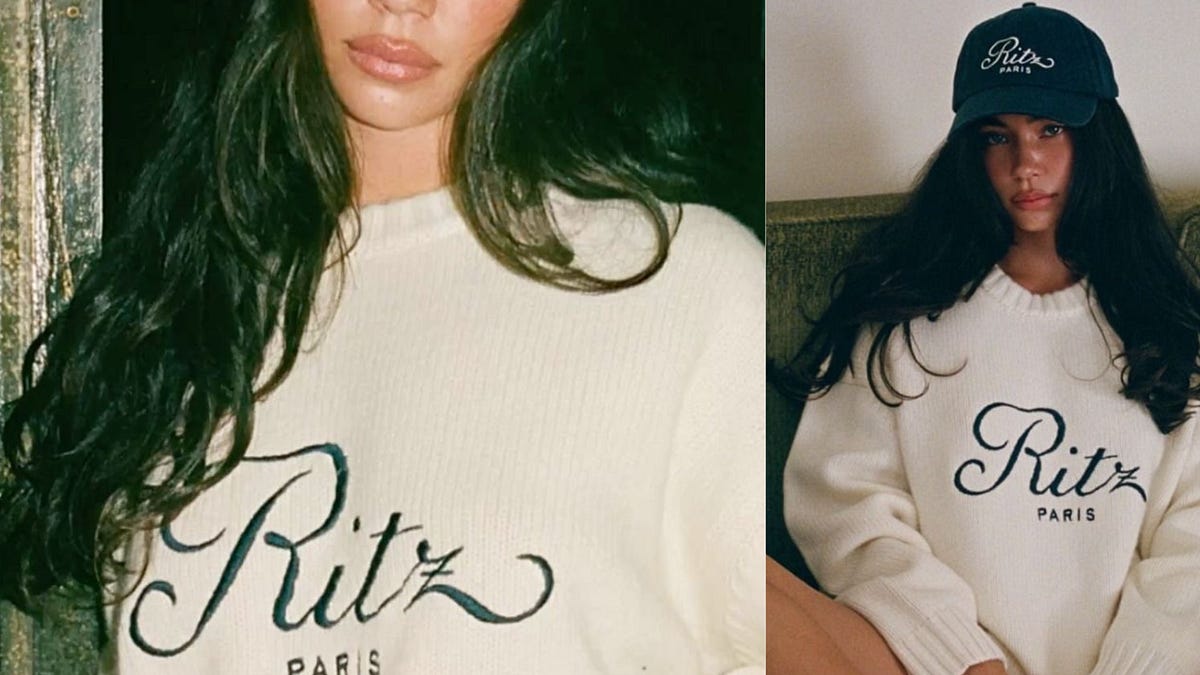 That Damn Ritz Paris x Frame Sweater - by Cassidy Green