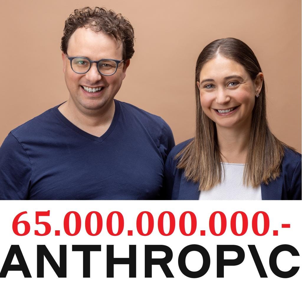 Anthropic raises 65 billion US dollars and reaches almost trillion-dollar valuation! | Startbase Anthropic raises 65 billion US dollars and reaches almost trillion-dollar valuation! | Startbase