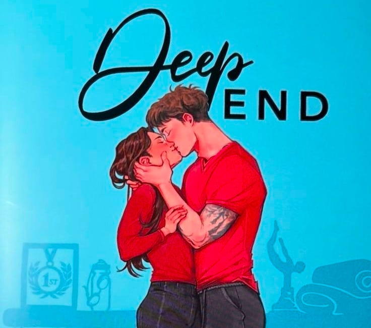 She’s used to diving from great heights. Falling for him was the real risk.