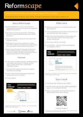 Revised poster for Reformscape