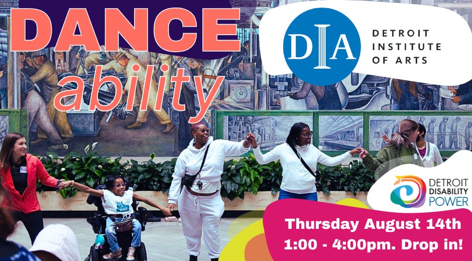 DanceAbility @ DIA August 14 1-4pm Drop in! 