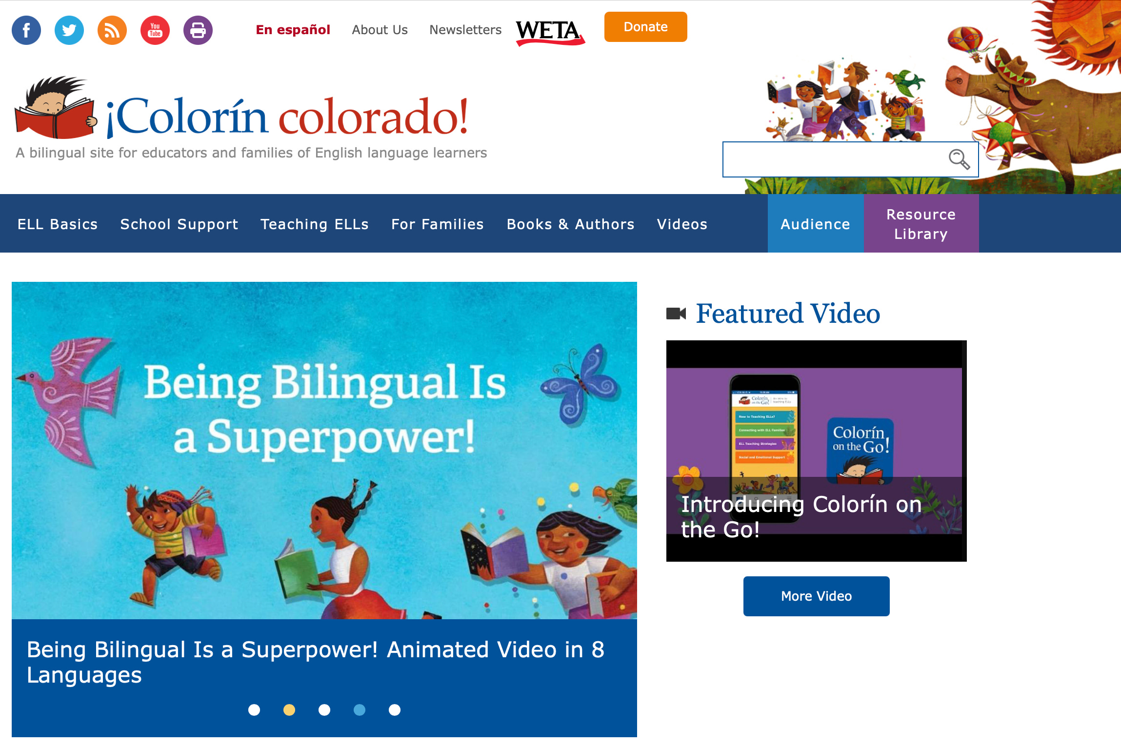 Congratulations to Colorín Colorado! - by Claude Goldenberg