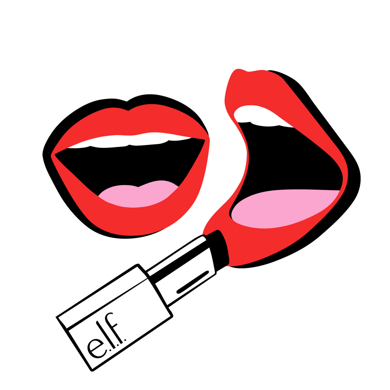 Zero Distance with e.l.f. Beauty logo