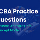 ECBA Practice Questions – Business Analysis Core Concept Model