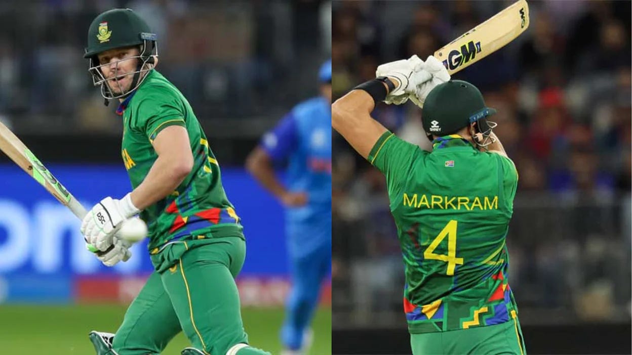 IND vs SA T20 World Cup: David Miller's 59, Aiden Markram's 52 help Proteas to 5-wicket win over beat Men in Blue IND vs SA T20 World Cup: David Miller's 59, Aiden Markram's 52 help Proteas to 5-wicket win over beat Men in Blue