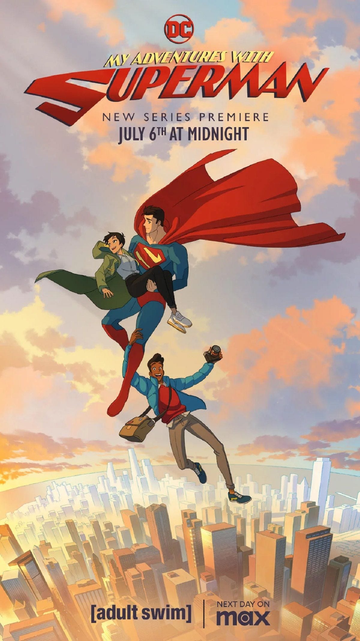 My Adventures with Superman Trailer Teases Adult Swim DC Series ...