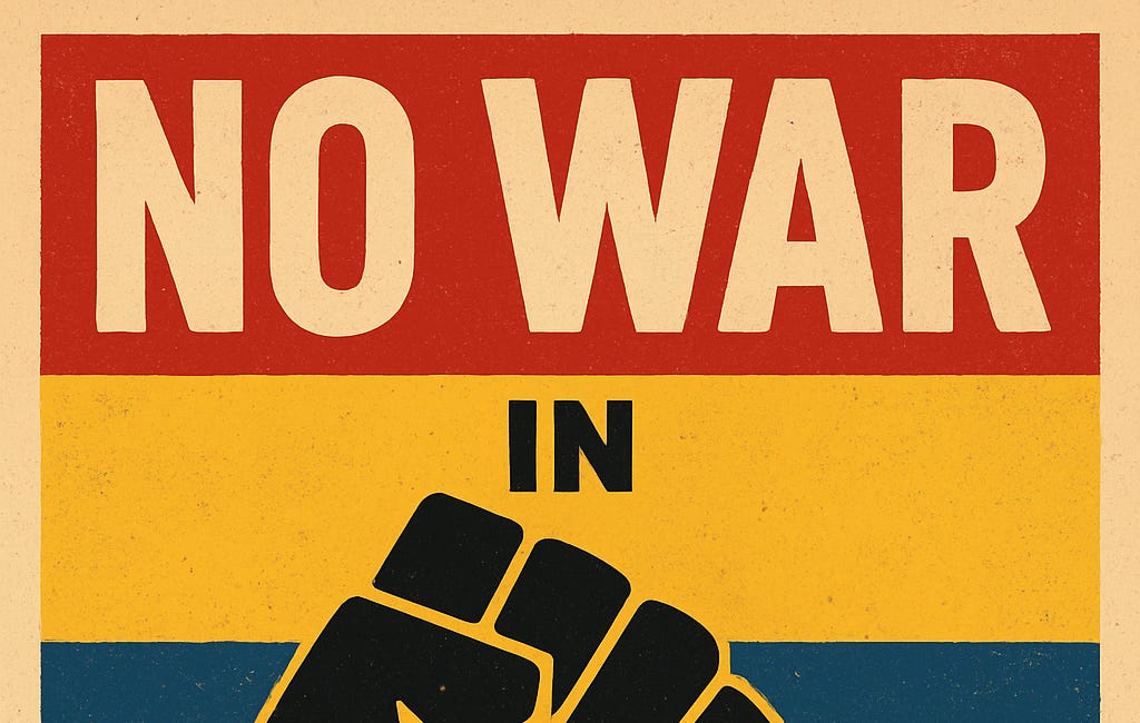 The Sunday Reed :: No War in Venezuela