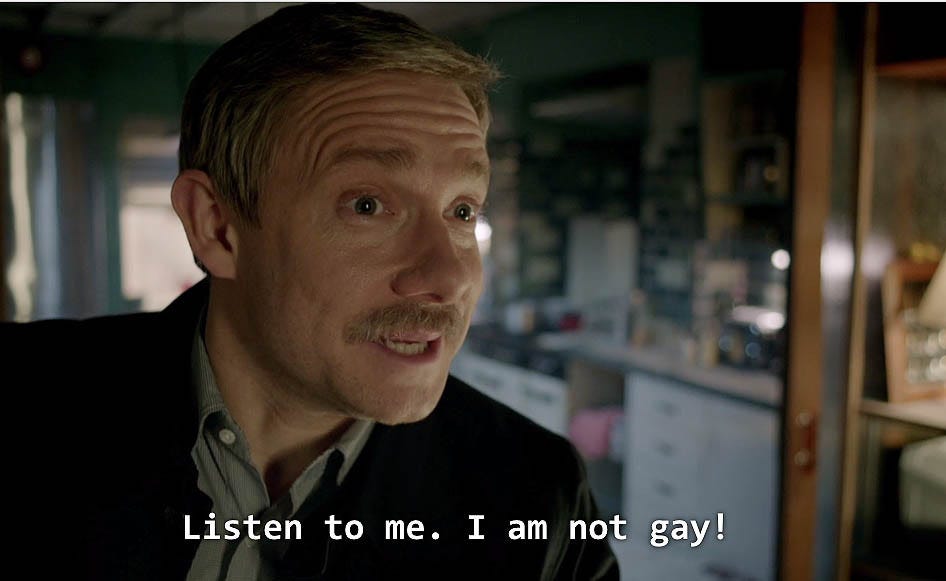Tilly Briggs ship with Johnlock on it — Trying to make sense of John Watson