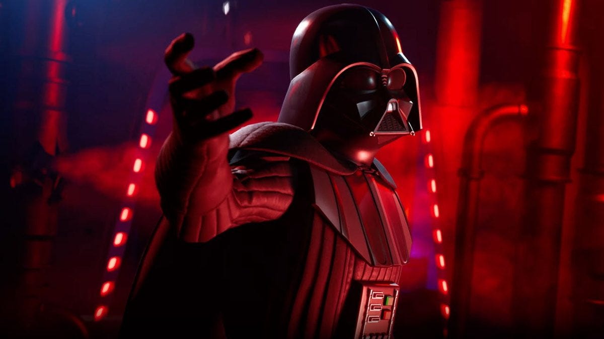 Fortnite is leading kids to the Dark Side. Or something. Fortnite is leading kids to the Dark Side. Or something.