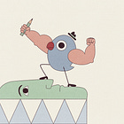 A highly effective and interesting way of writing about the tough stuff.