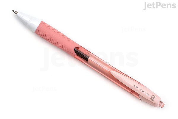 Uni Jetstream Standard Ballpoint Pen - 0.38 mm - Black Ink - Apricot Body - UNI SXN15038.54