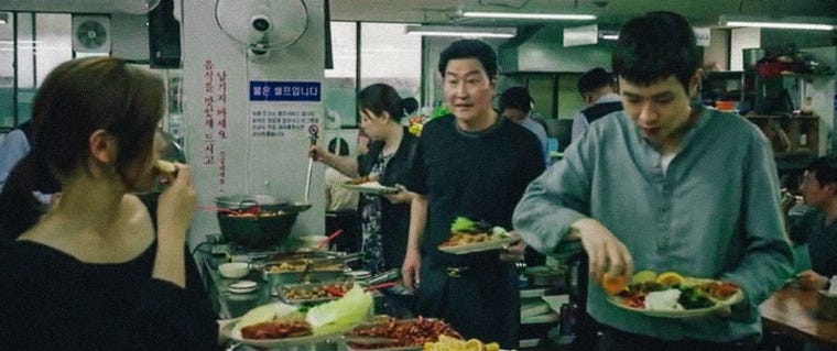 Parasite – food & a film