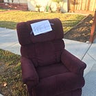 My Rescue from the Recliner on the Street Corner One Fine Evening in May
