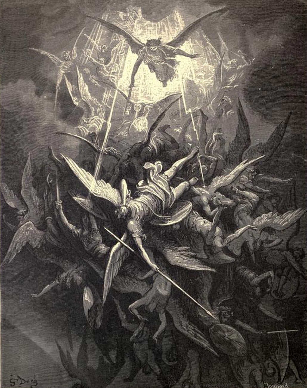 Paradise Lost - Illustrations by Paul Gustave Dore